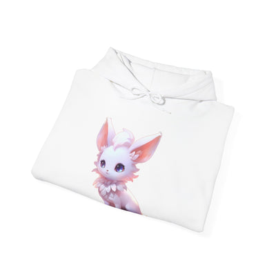 Cute Cartoon Animal Hoodie - Unisex Heavy Blend™ Sweatshirt with Adorable Bunny Design