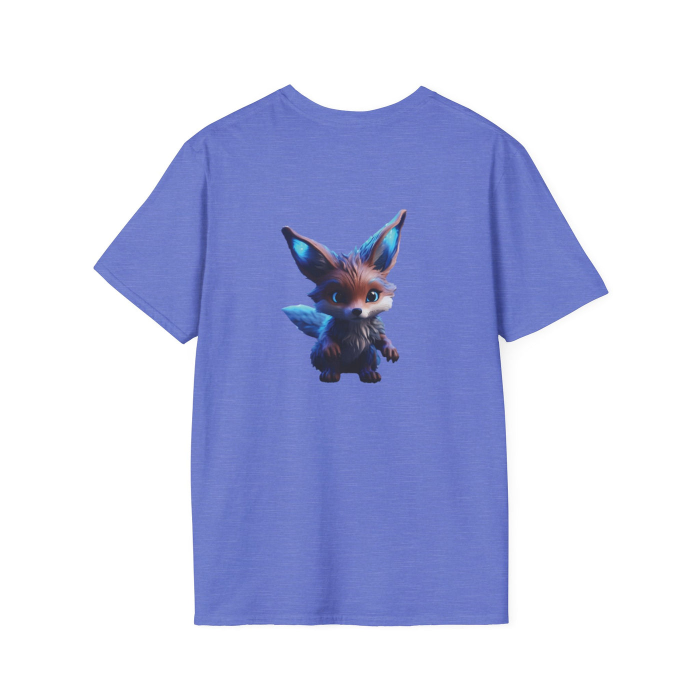 Whimsical Fox Unisex Softstyle T-Shirt - Cute Animal Graphic Tee