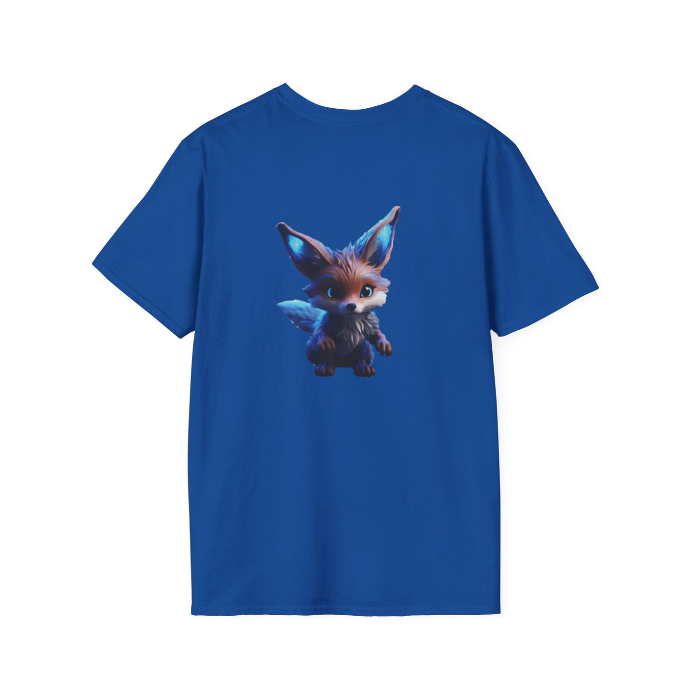 Whimsical Fox Unisex Softstyle T-Shirt - Cute Animal Graphic Tee