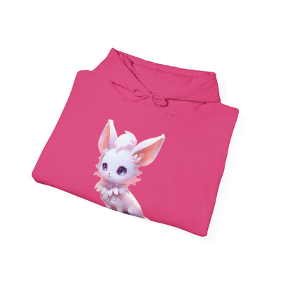 Cute Cartoon Animal Hoodie - Unisex Heavy Blend™ Sweatshirt with Adorable Bunny Design